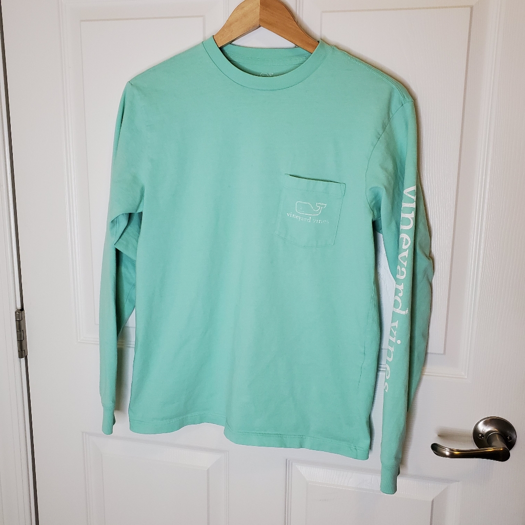 Vineyard Vines Mint Long Sleeve Xs